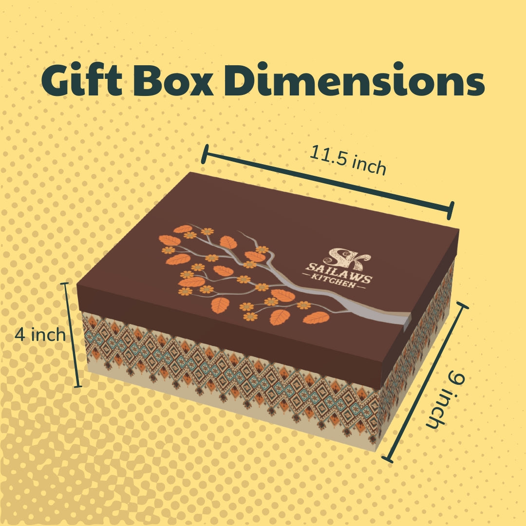Large Gift Box Packing | Fits 8 to 12 Items | Easy Luxury Gifting