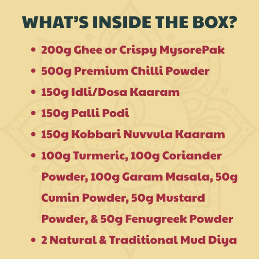 Sampoorna Gift Box | 12 Items | Limited Edition | Diwali Special