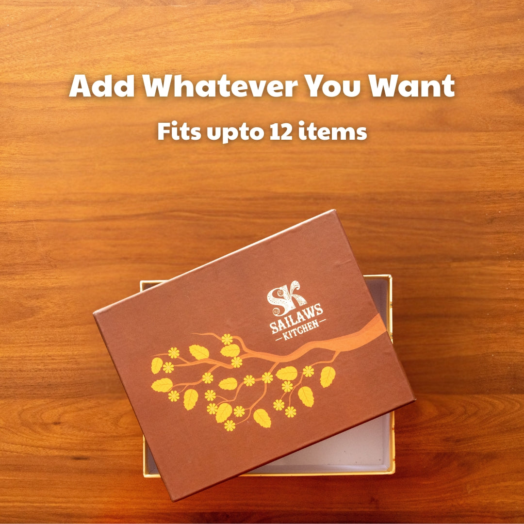 Large Gift Box Packing | Fits 8 to 12 Items | Easy Luxury Gifting