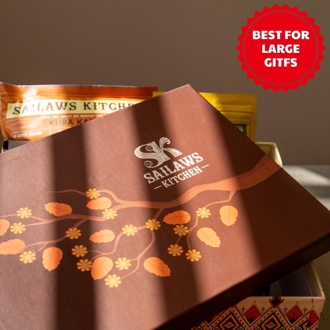 Large Gift Box Packing | Fits 8 to 12 Items | Easy Luxury Gifting